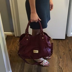 Marc Jacobs Red Maroon Q Francesca - Like new!
