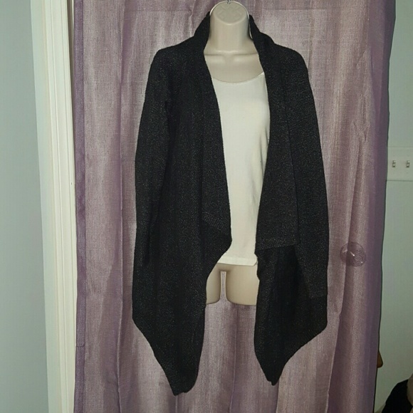 🔴 Old Navy Marled Waterfall Cardigan