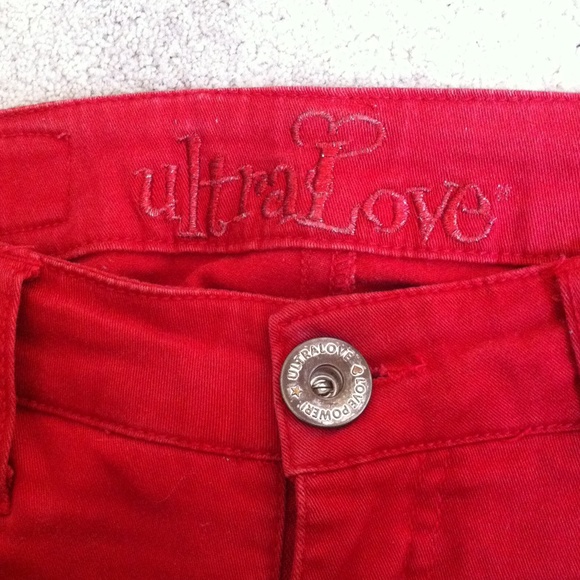 Red skinny jeans - Picture 4 of 4