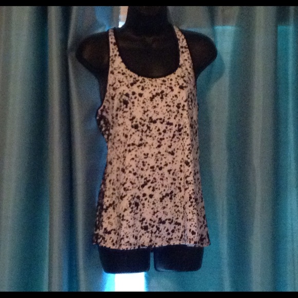 Fabletics splattered tank top