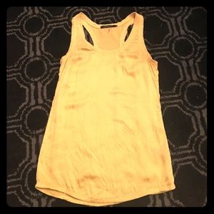 William Rast Silk Racerback Tank