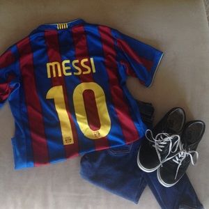 FC Barcelona Messi Jersey