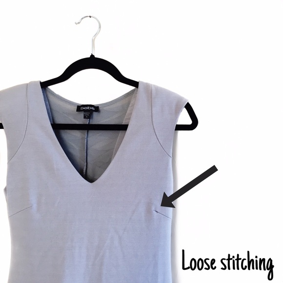 • Bebe • Gray Dress - Picture 3 of 4