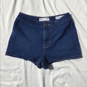 Pac Sun Bullhead Denim Co. High Waist  Denim Short