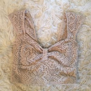 Crocheted Crop Top