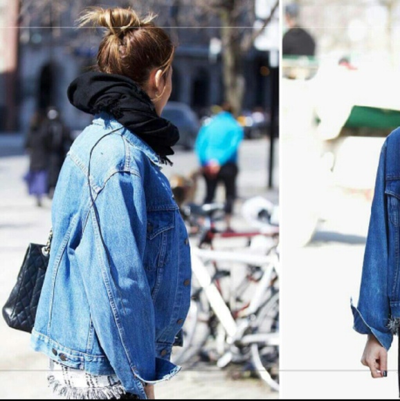 Tabolts Jackets & Blazers - Oversized Denim Topper