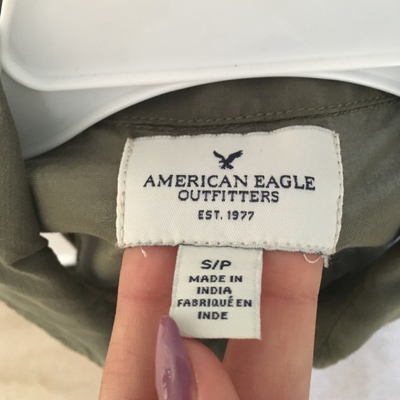 American Eagle Button Down Flowy Tank - Picture 4 of 4