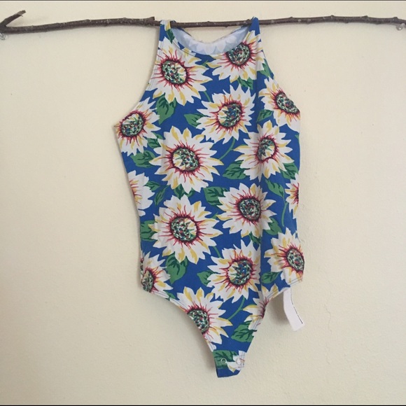 sunflower bodysuit