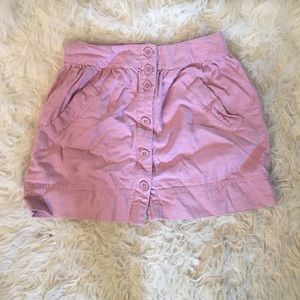 Pink Button Up Skirt from Forever 21