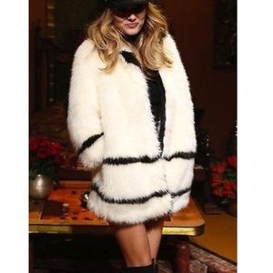 H&M Paris Collection faux fur jacket