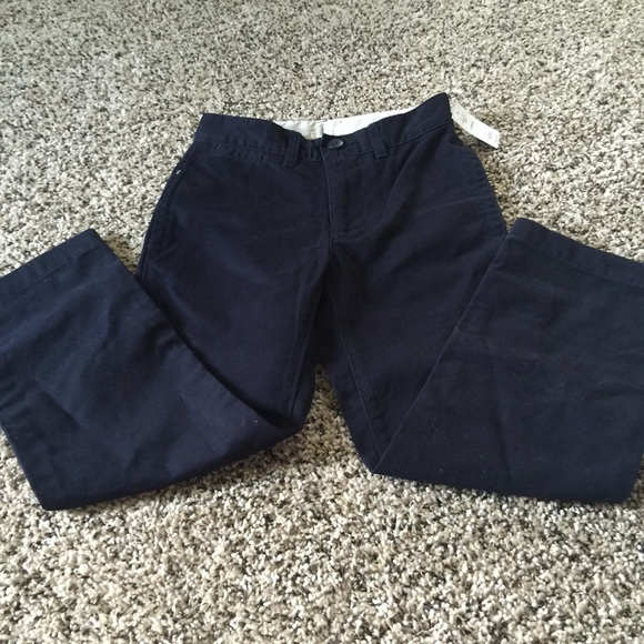 Navy blue kid pants