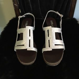 Matiko silver sandals