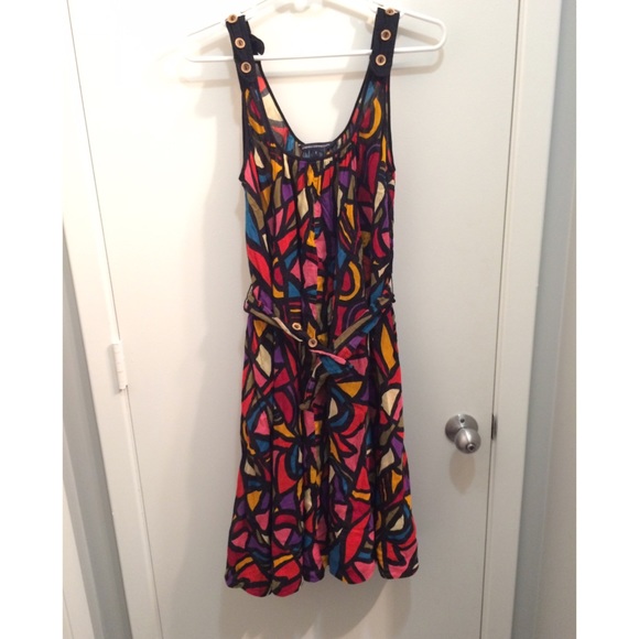 French Connection Colorful Dress