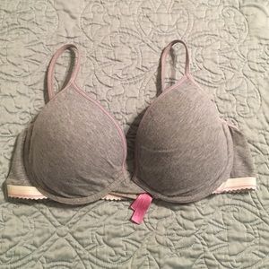 VS PINK Grey Bra
