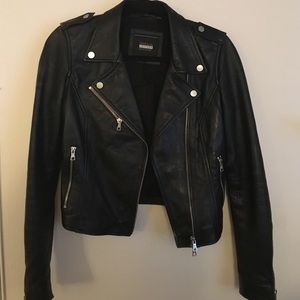 Zara Genuine Leather Jacket