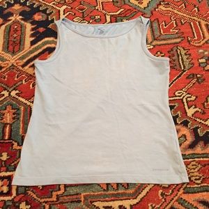 Pale Blue Patagonia Athletic Tank Top