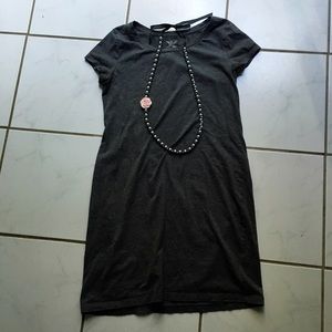 Gray Tee Shirt Dress