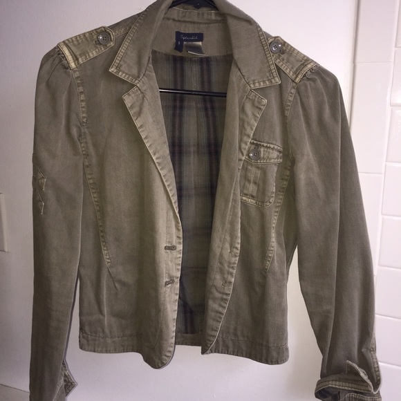 Olive green jacket