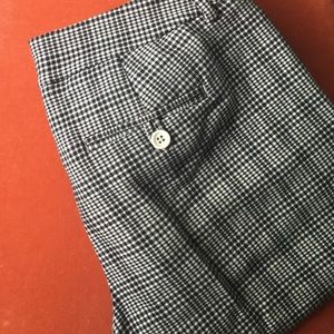 Merona // black and white checkered/gingham pants