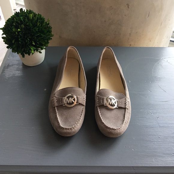 Michael Kors Grey Loafers, size 8