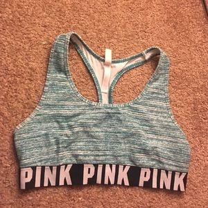 Pink Sports Bra