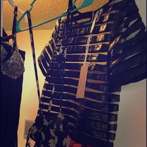 Faux Leather Crop Top