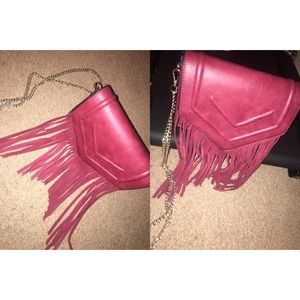 Burgundy Cross Body bag