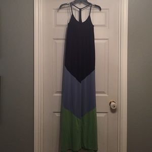 Mossimo chevron maxi dress