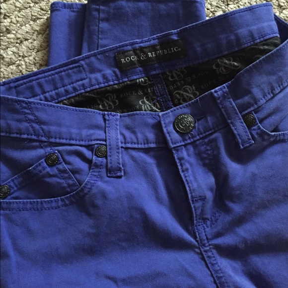 Cobalt blue denim