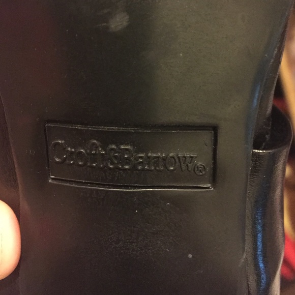 croft and barrow black boots