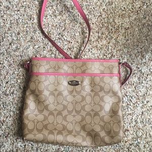 Coach side purse
