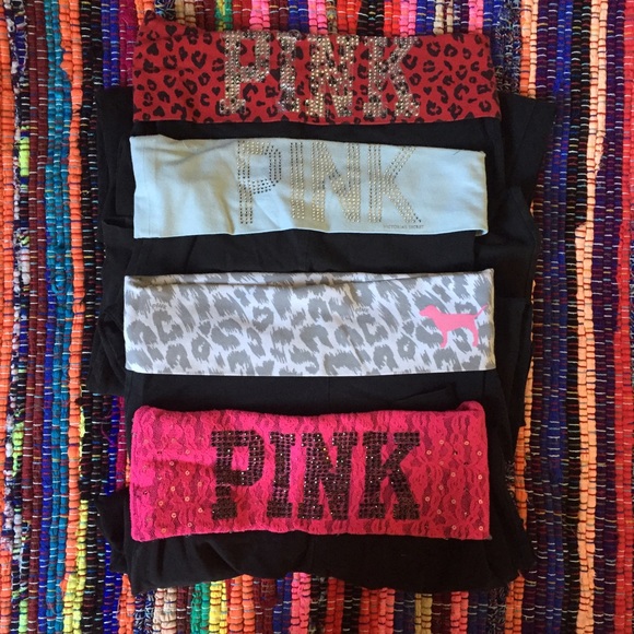SOLD!! Pink yoga pants bundle!!!! FOUR PAIRS