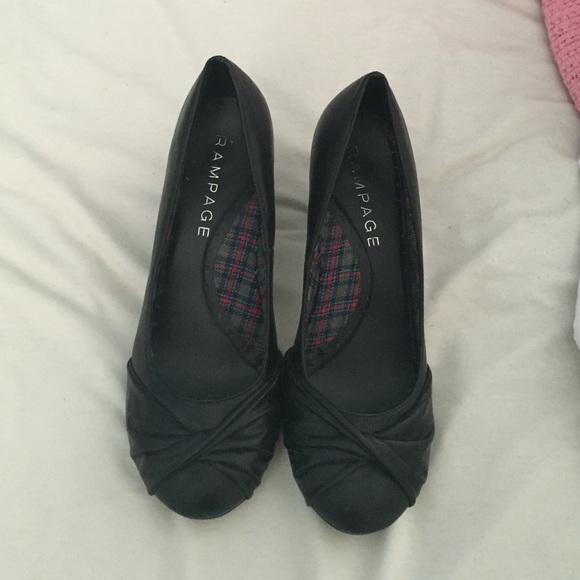 Black Rampage heels