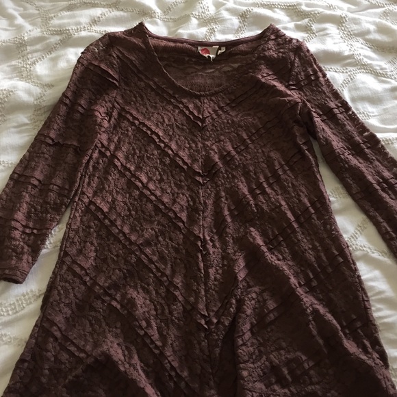 Anthropologie lace top