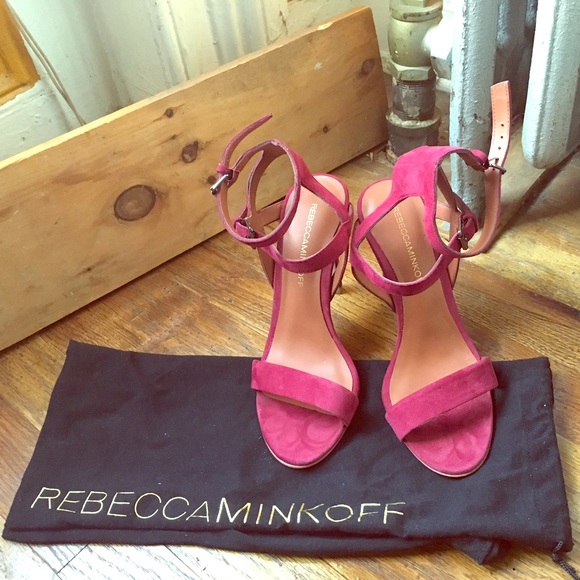 Rebecca Minkoff Shoes - ✨Rebecca Minkoff Red Double Buckled Sandals Sz6.5✨
