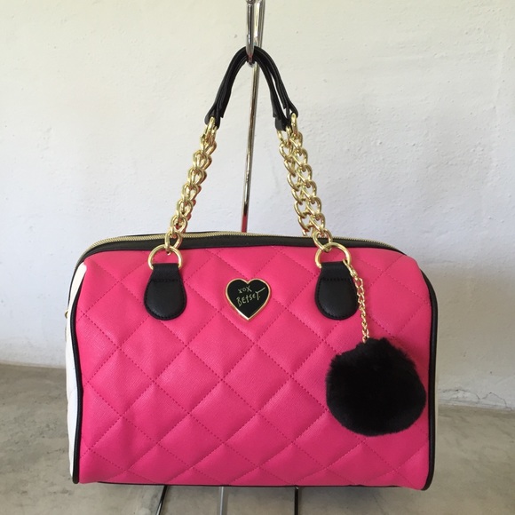 NWOT Authentic Betsy Johnson Satchel