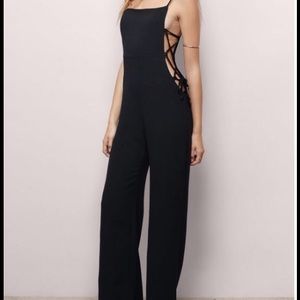Lace up Jumpsuit