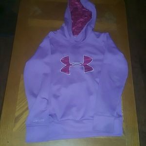 Purple Under Armour hoodie