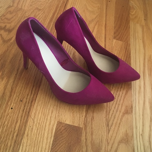 never worn plum forever21 heels