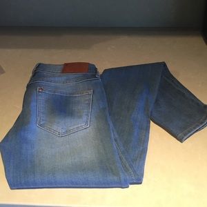 H&M light super skinny low waist jeans size 25/30