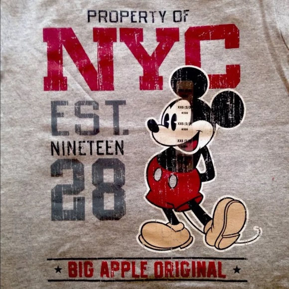 Disney Mickey Mouse New York City NYC T shirt NWT - Picture 3 of 4