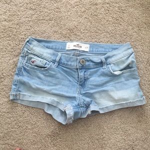 Hollister Light Wash Shorts