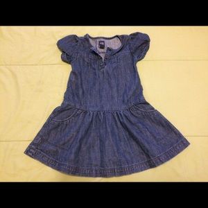 ADORABLE BABY DENIM GAP DRESS