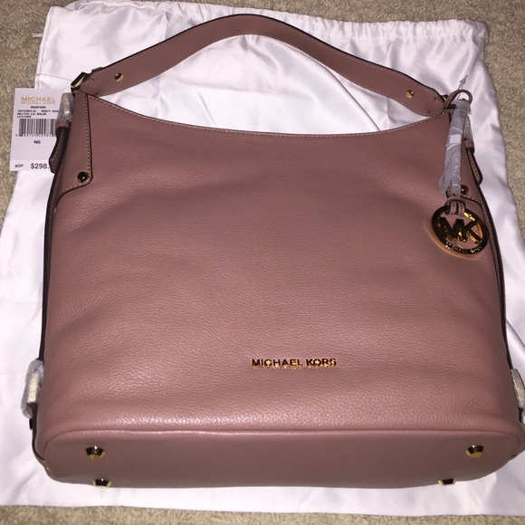 NWT Michael Kors Bedford bag-Dusty Rose - Picture 3 of 4