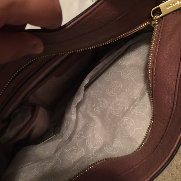 NWT Michael Kors Bedford bag-Dusty Rose - Picture 4 of 4