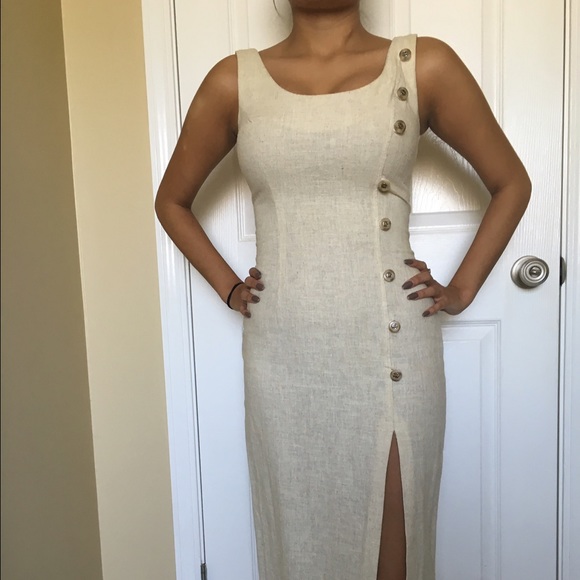 Cream Dress