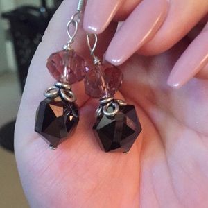 🔵Handmade Drop Crystal Earrings