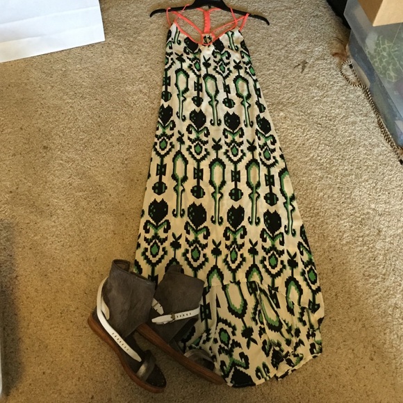 Strappy Back Maxi Dress