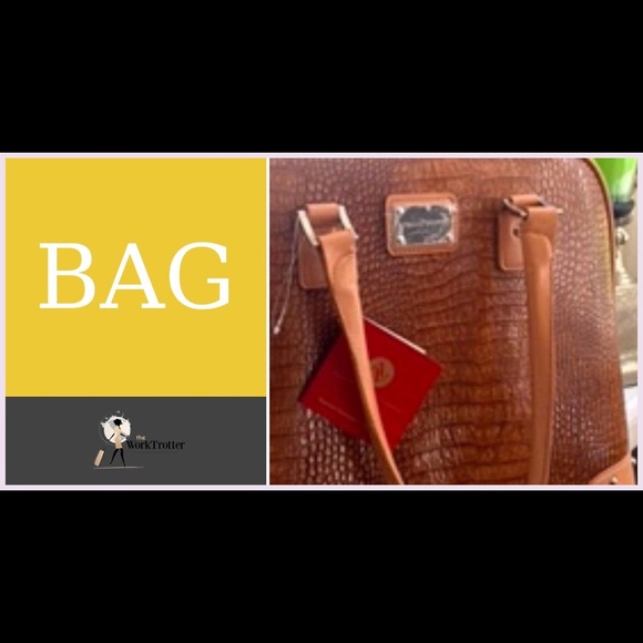 Croc Embossed Large Work Tote