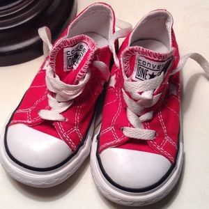 TODDLERS sz7 red converse